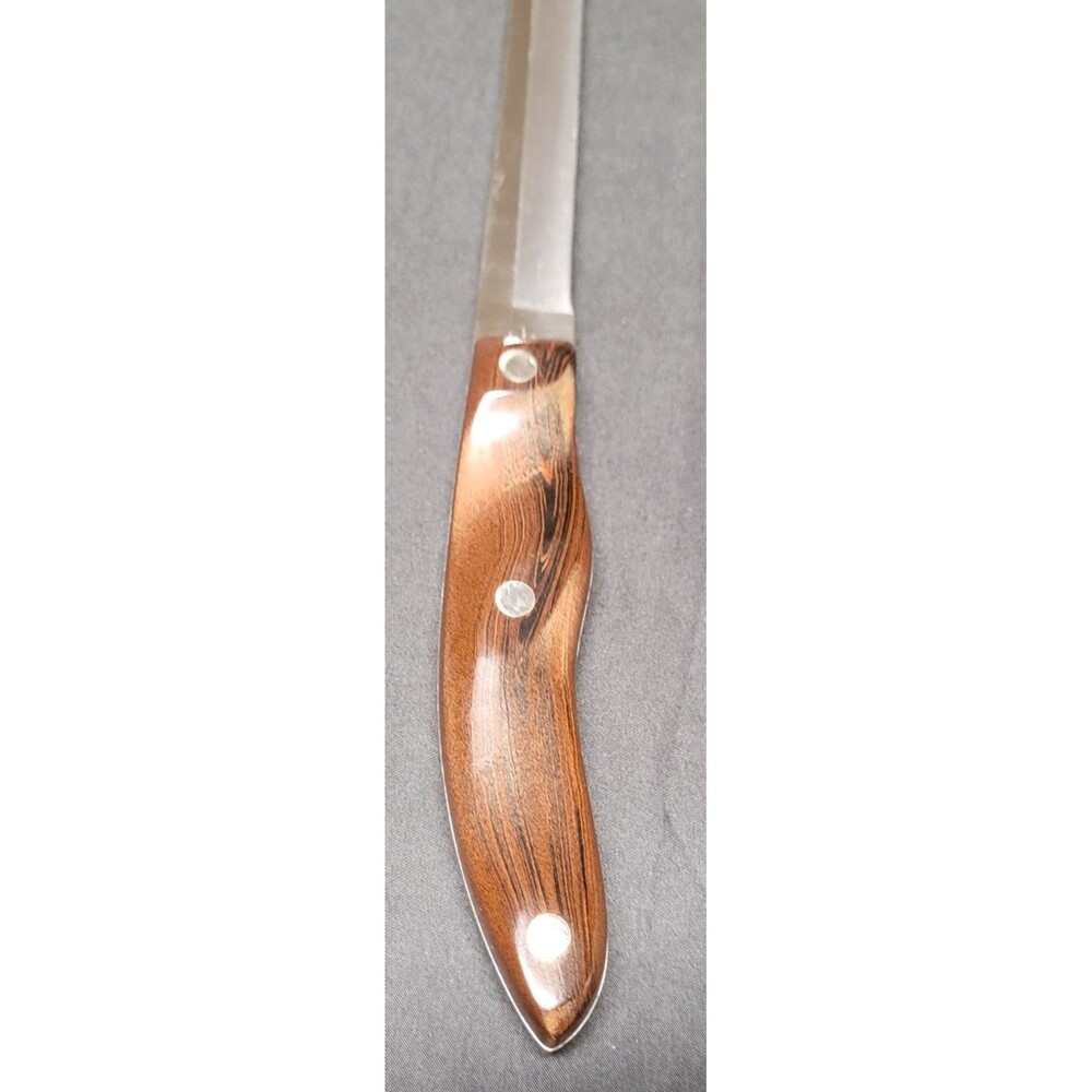 CUTCO 24 Knife Sharp! Factory Fresh! Classic Brown Marble Handle 1024 EUC - Picture 5 of 12